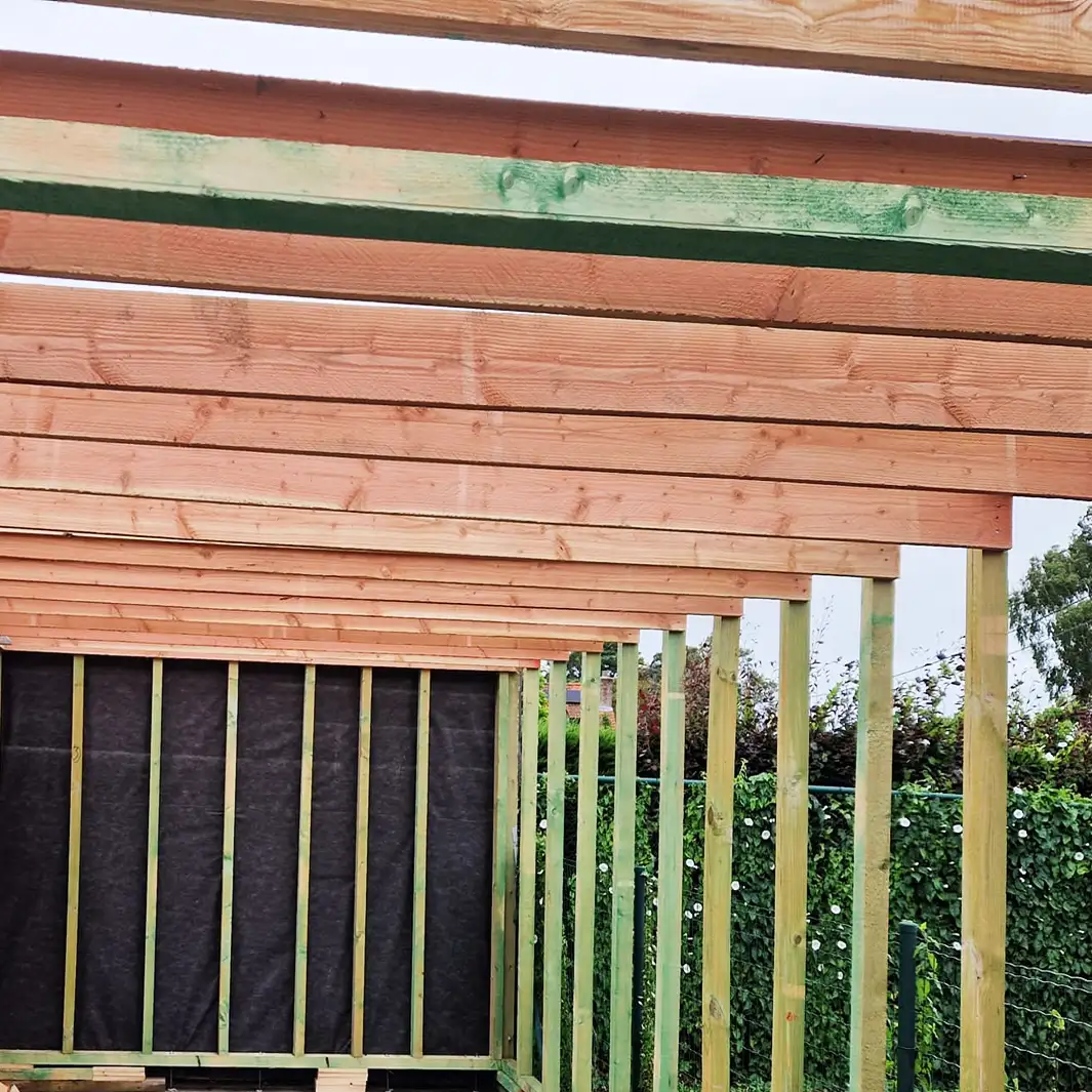 Houtskeletbouw door Wyllemet